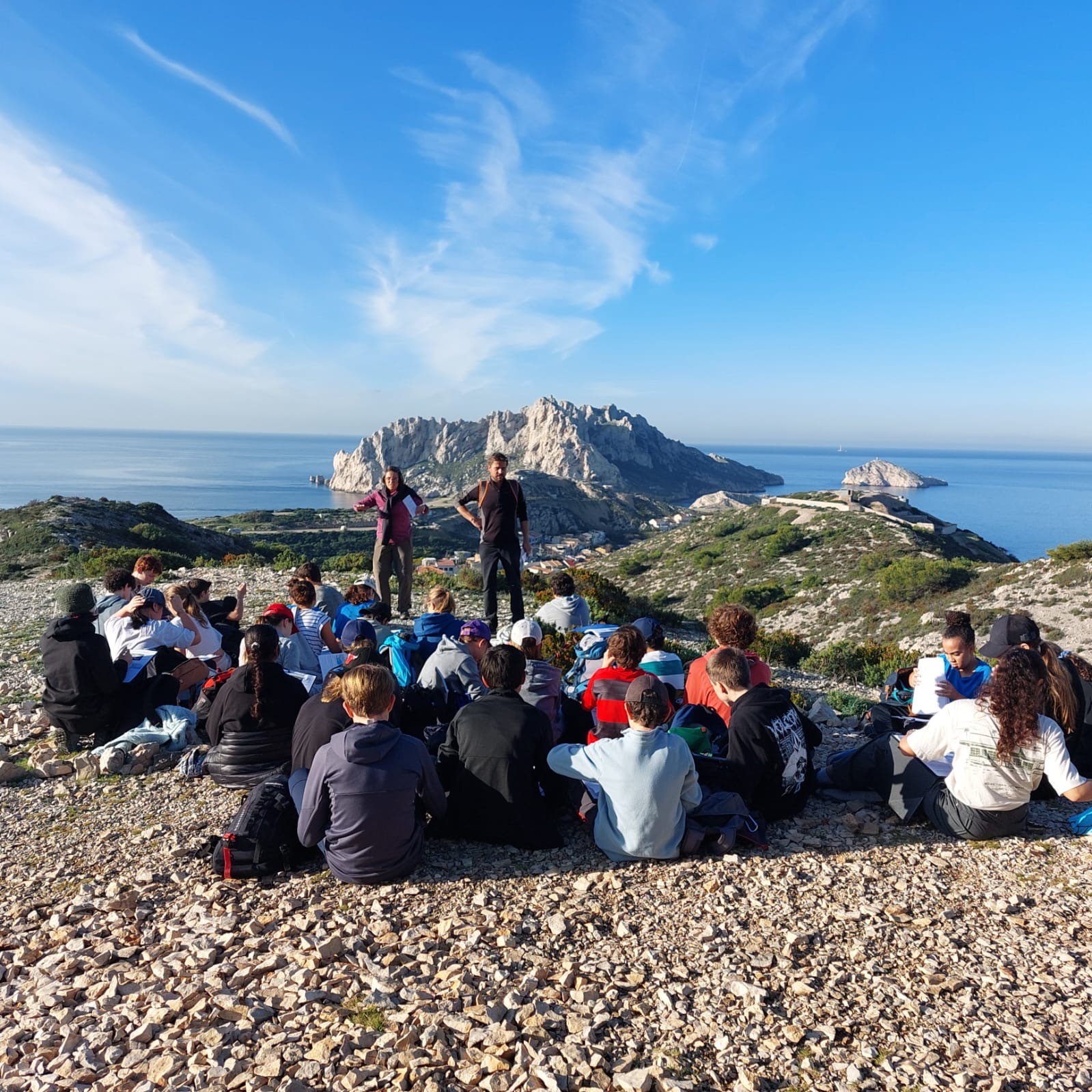 Visuel : SORTIE CALANQUES 4EME C