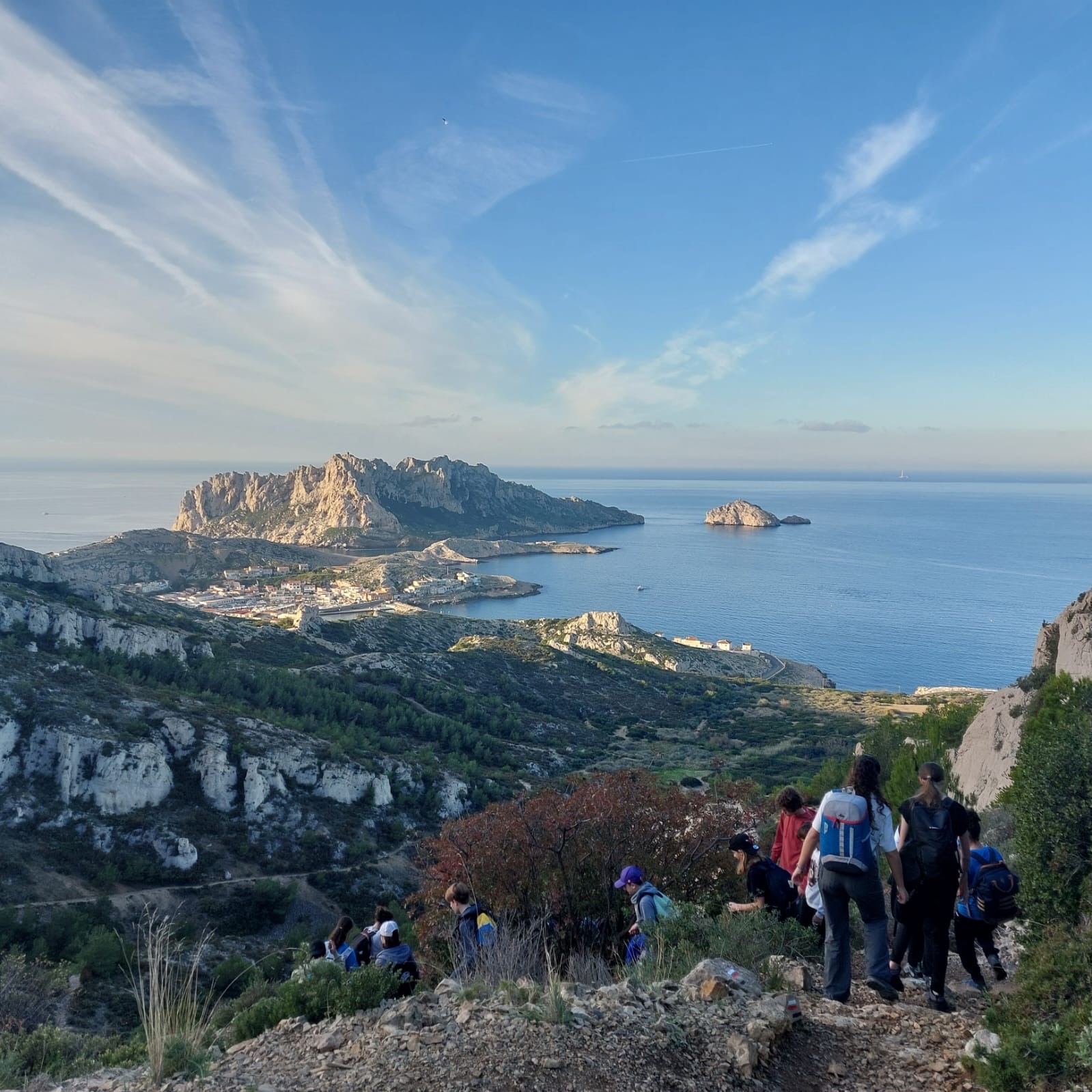 Visuel : SORTIE CALANQUES 4EME C