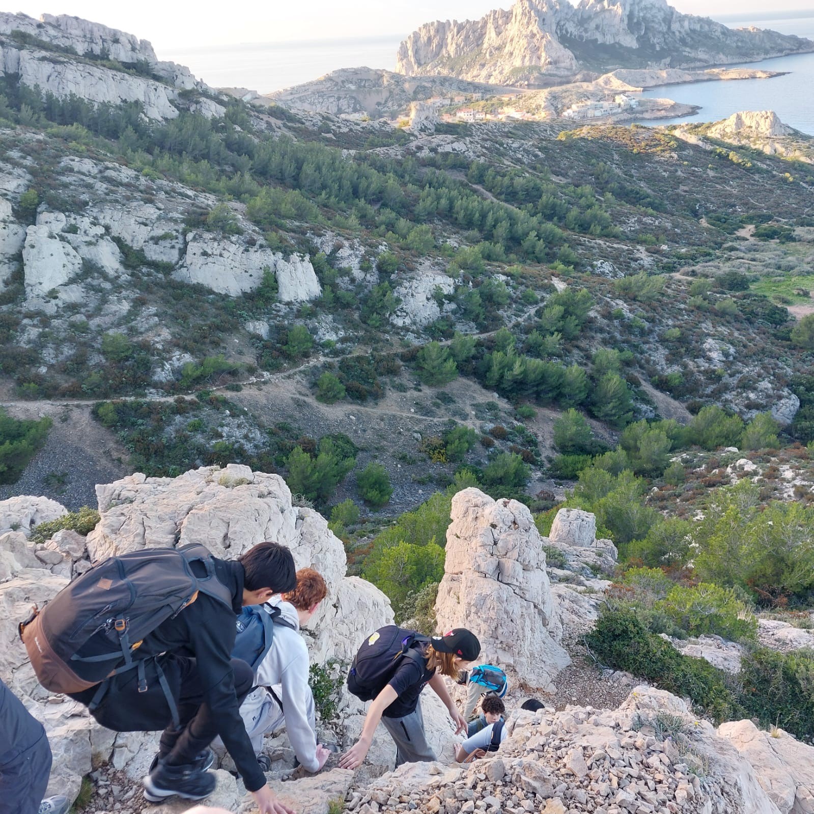 Visuel : SORTIE CALANQUES 4EME C