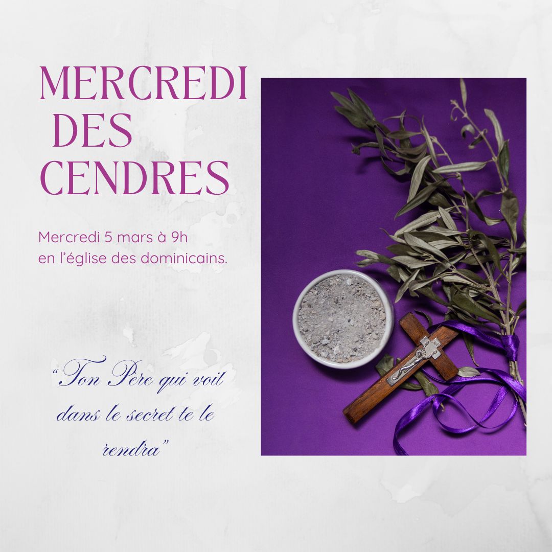 Visuel : MESSE DES CENDRES 